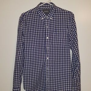 Bonobos medium slim fit button down gingham shirt